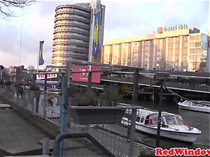 large Amsterdam escort cockriding tourist