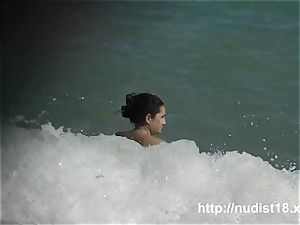 nudist beach movie mind-blowing tight breezies